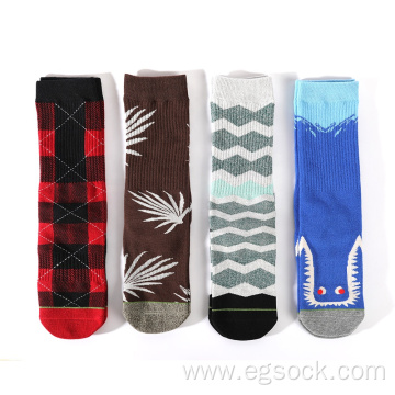 knitting needle jacquard pattern compression socks